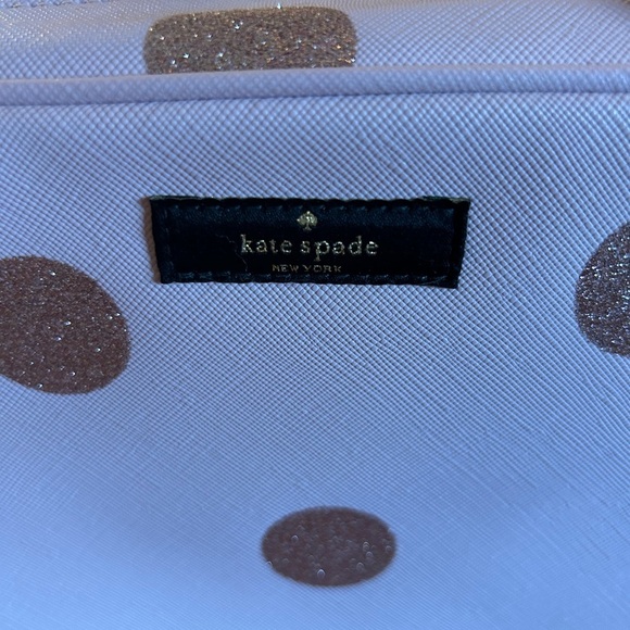 Kate Spade Haven Lane Polka Dot Giana Travel Cosmetic Case - Picture 2 of 16